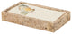 Mytus Collection Guest Towel Tray, Fossil Stone