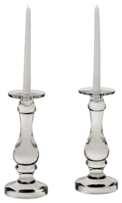 Traditional Candlesticks, Set of 2