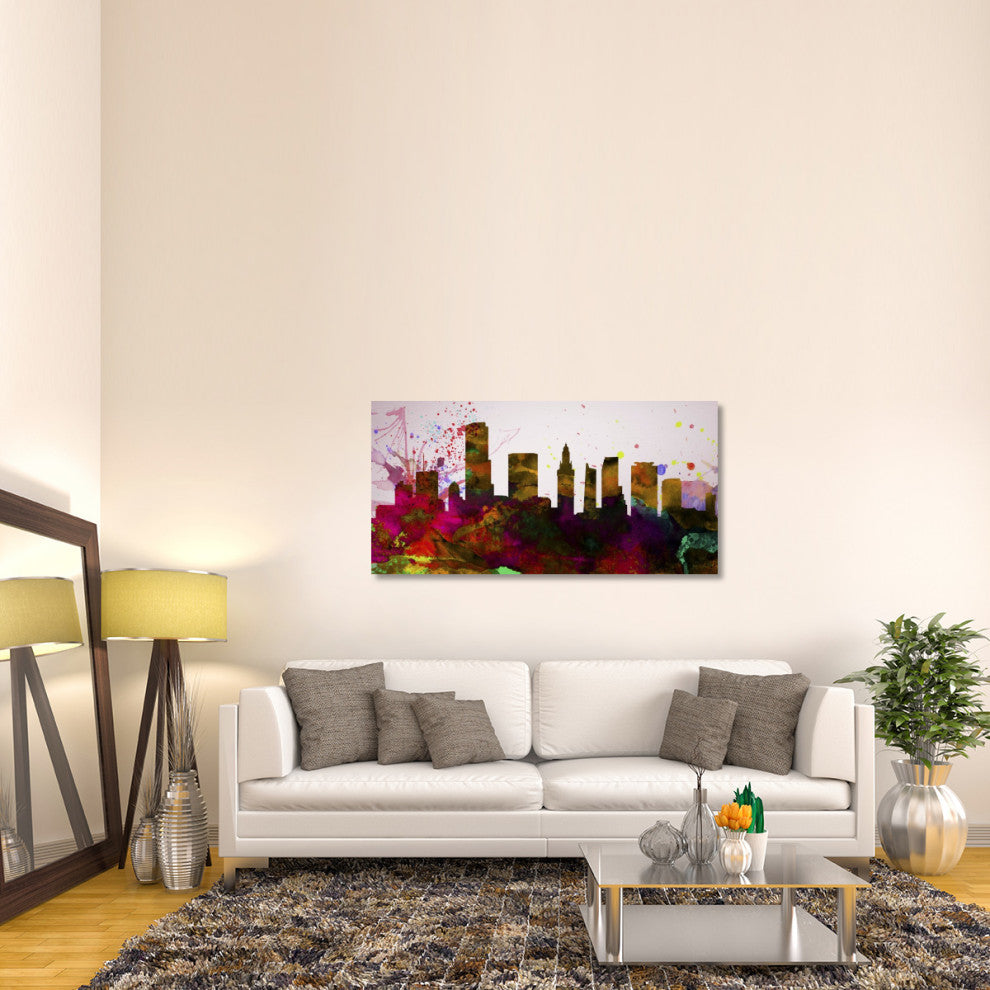 "Miami City Skyline" Fine Art Print