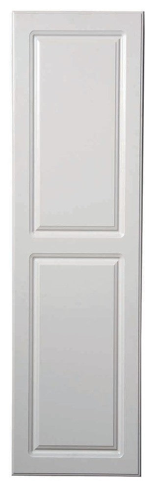 Premium Fixed Position Non-Electric Ironing Center, Raised White Door