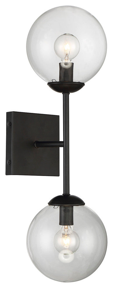 2-Light Wall Sconce