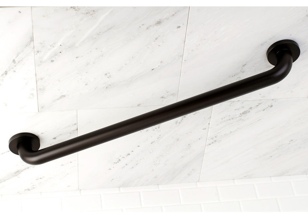 Kingston Brass 24" Decorative ADA Grab Bar, Oil Rubbed Bronze