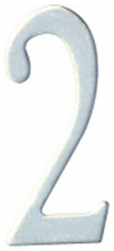 2" Stainless Steel Self Adhesive Address, Number 2