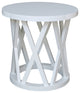 Round Ceylon End Table