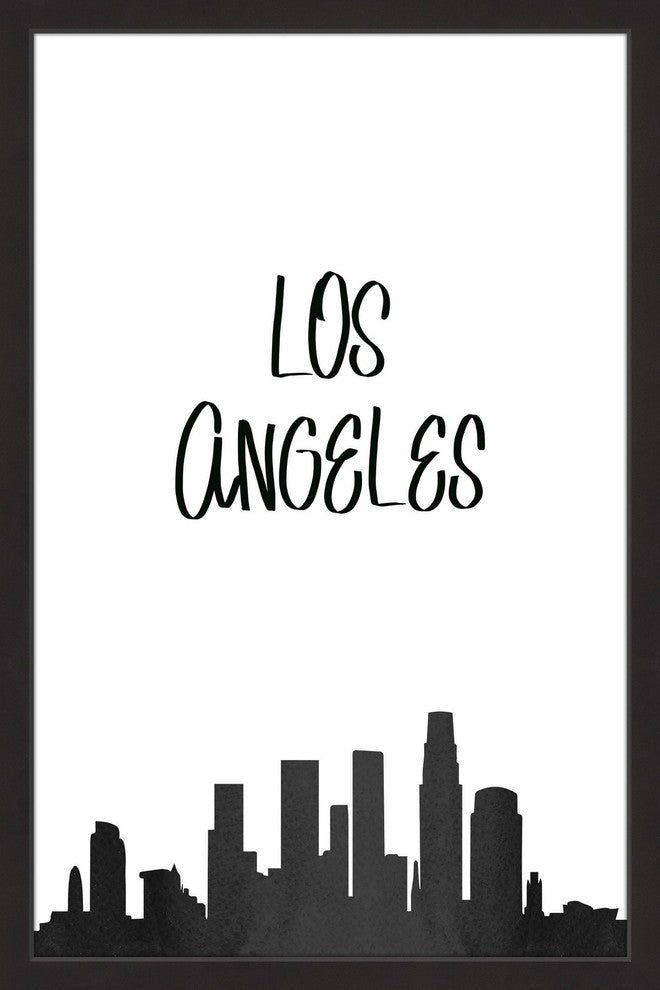 "Let's Do Business, LA III" Framed Painting Print, 20x30