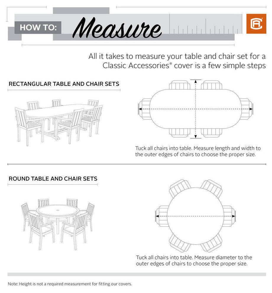 Square Bar Table, Chair Set Cover-Durable Water Resistant Furniture Cover Medium