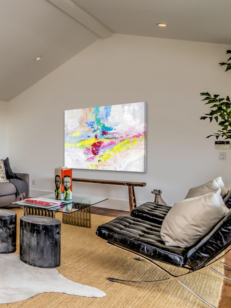 "Essence III" Painting Print on Wrapped Canvas by Julie Joy