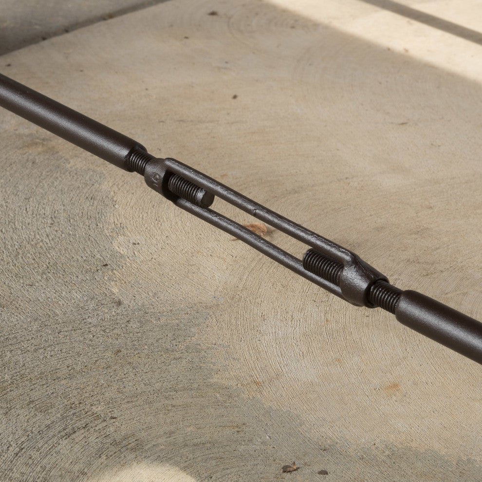 GDF Studio Austin Teak Finish Acacia Wood Dining Set