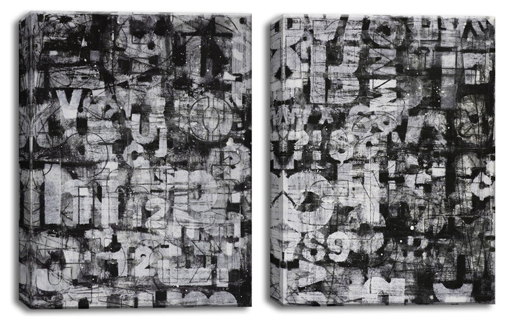 Ready2HangArt 'Streetise II' by Normanyatt Jr. 2 Piece Wrapped Set 4