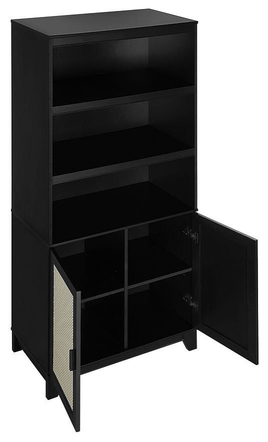 Manhattan Comfort Sheridan Bookcase Cabinet, Set of 2