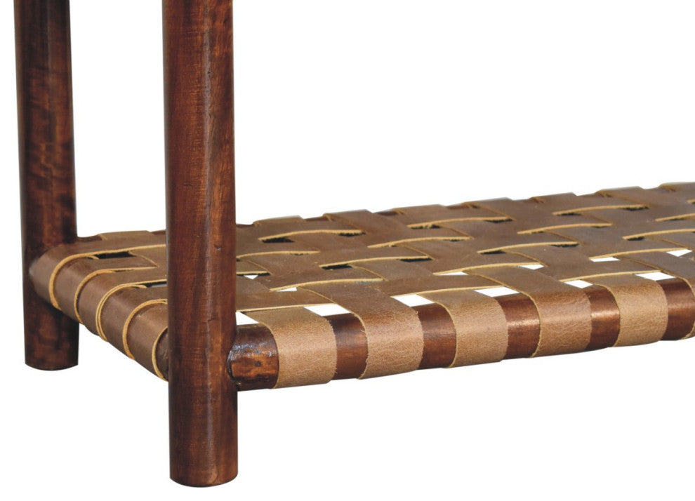 Nightstand Regency Woven 2-Drawer Artisan Furniture
