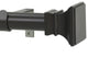 Versailles Non-Telescoping Curtain Rod With Metro Rings, Bronze, 96