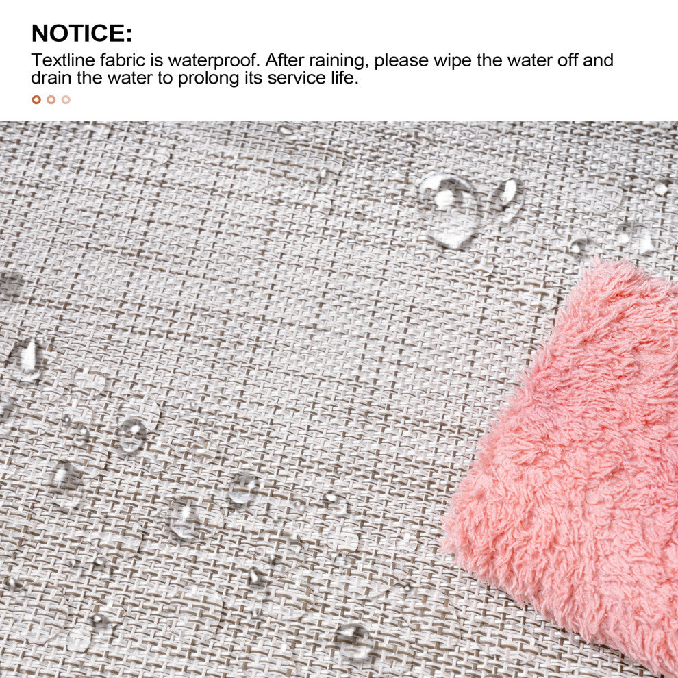 Outdoor Patio Aluminum Adjustable Chaise Lounge Chairs (Set of 2), Earth