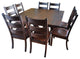 Hawthorne Rustic Cherry Square Extendable Dining Table , 54x54