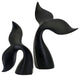Kairi Whale Tail Statuaries, 2-Piece Set