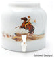Goldwell Designs Wild West Design Water Dispenser Crock
