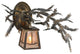 16W Pine Branch Valley View Wall Sconce