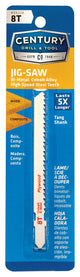 Bi-Metal Jig Saw Blade, T-Shank, 8Tx3-5/8"