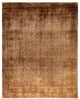 Overdyed One-of-a-Kind Hand-Knotted Area Rug Gold, 8' 3" x 10' 2"