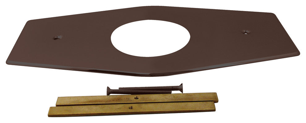 One-Hole Remodel Plate For Mixet In Oil Rubbed Bronze