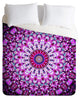 Deny Designs Monika Strigel Pink Arabesque Duvet Cover-Lightweight
