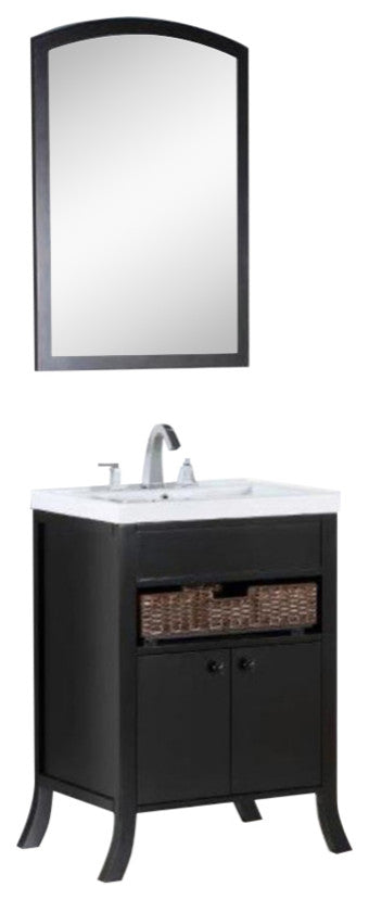 Laurel 24" Single Sink Vanity, 24"