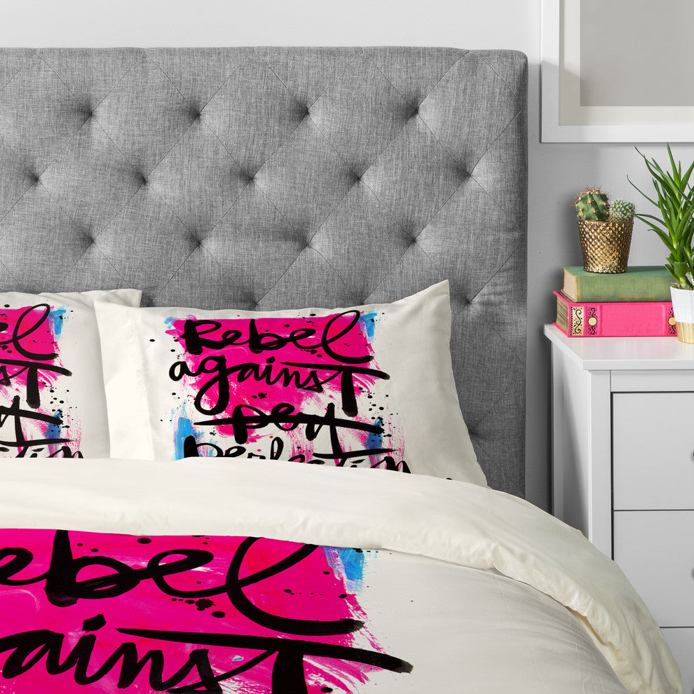 Deny Designs Kal Barteski REBEL AGAINST PERFECTION Pillowcase