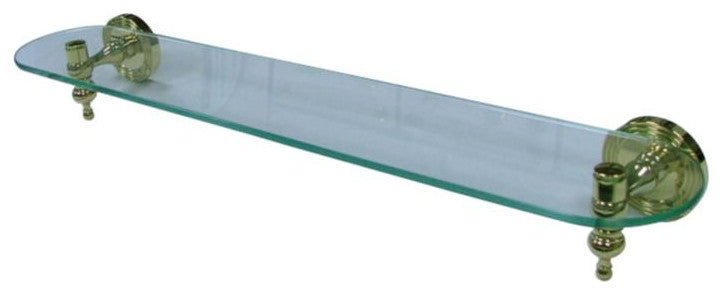 Glass Shelf, Satin Nickel