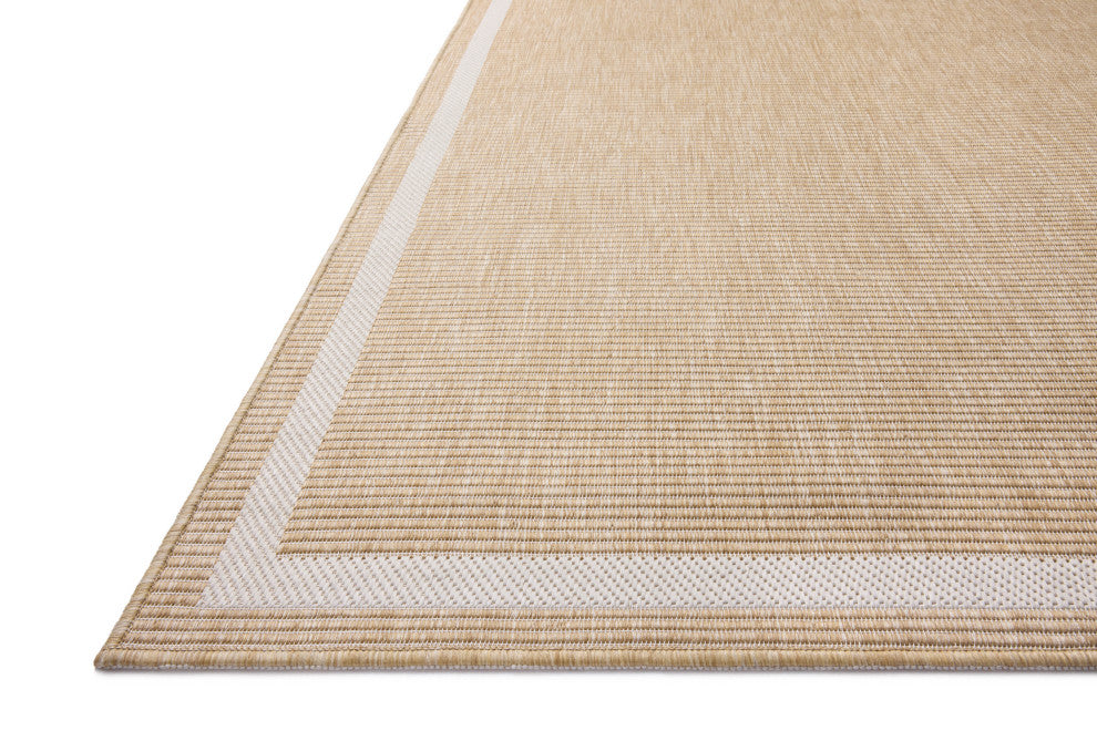 Loloi Easton Wheat / Ivory 18" x 18" Sample Rug