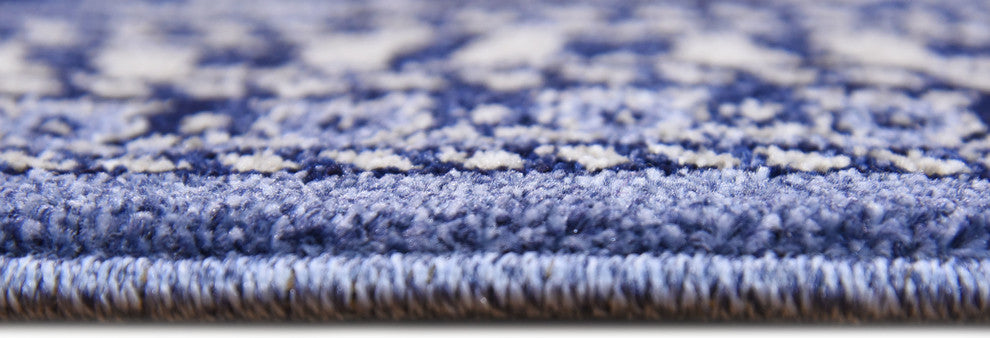 Unique Loom Blue La Jolla Trellis 7' 0 x 10' 0 Area Rug