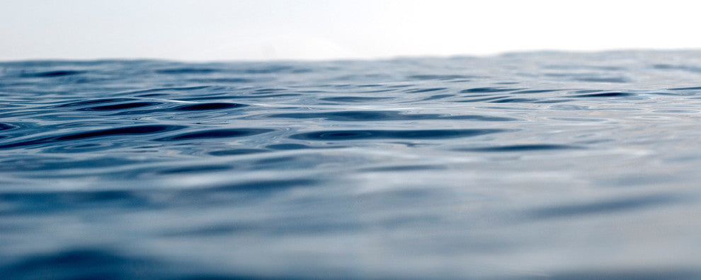 Lazy Ripples Fine Art Photography Print, 20"x50", Aluminum Print