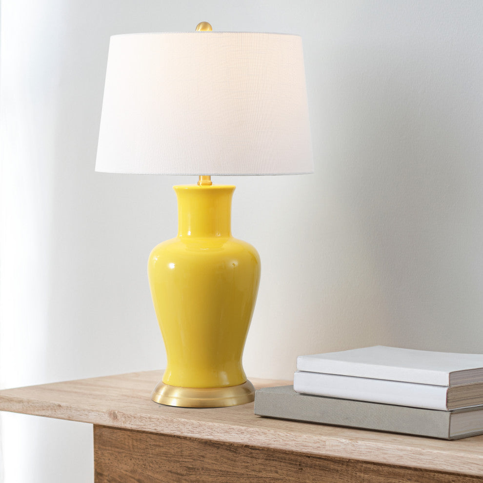 Julian Traditional Classic Ceramic Urn LED Table Lamp