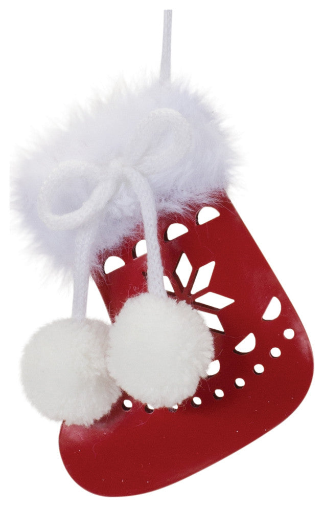 Snowflake Mitten and Stocking Ornament, Set of 12