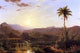 Frederic Edwin Church The Cordilleras: Sunrise Premium Canvas Print
