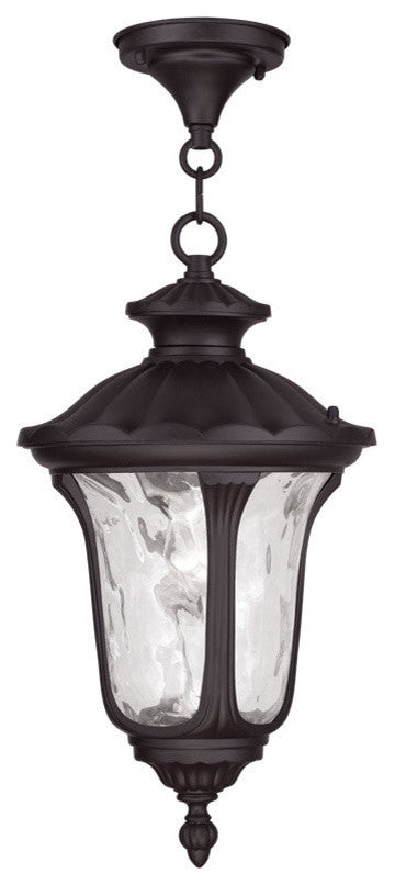 Oxford Outdoor Chain-Hang Light, Bronze