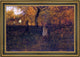 George Inness In the Orchard Milton Framed Premium Canvas Print, 18"x27"