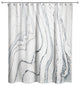 Blue Marble Shower Curtain