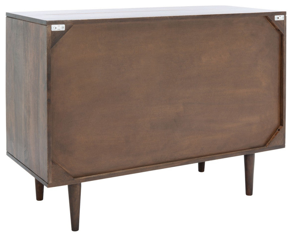 Safavieh Couture Zinnia 3 Drawer Chest Walnut