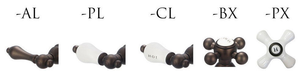 Elegant Spout Wall Mount Vessel/Lavatory Faucet, Porcelain cross handles