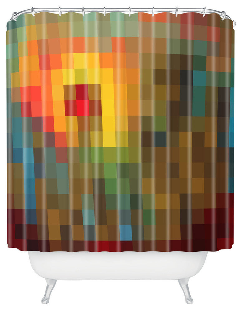 Madart Inc. Glorious Colors Shower Curtain