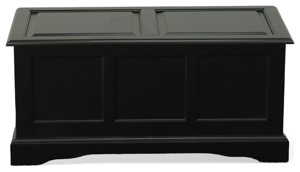 Camden Blanket Chest, Antique Black