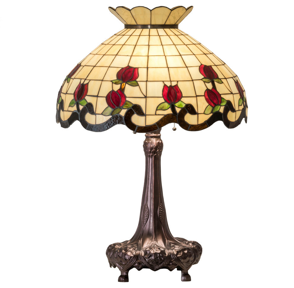 33 High Roseborder Table Lamp