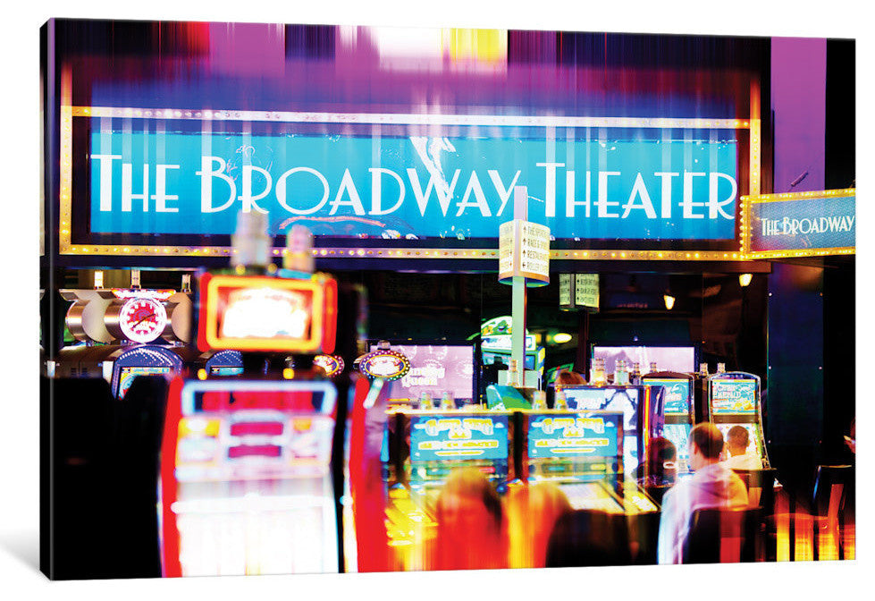 "Urban Stretch Series Broadway Theater" by Philippe Hugonnard, 40x26x1.5