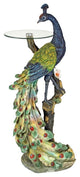 Peacocks Perch Pedestal Table