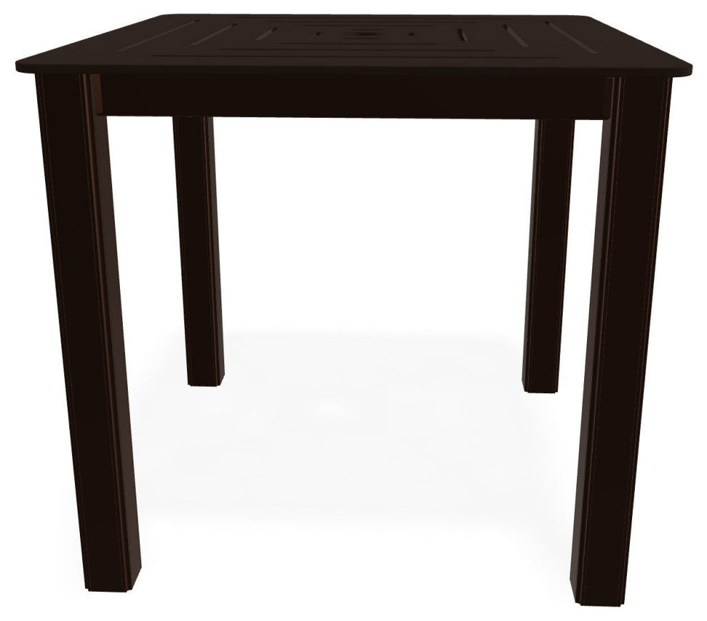 21" Square Marine Grade Outdoor End Table, Kona