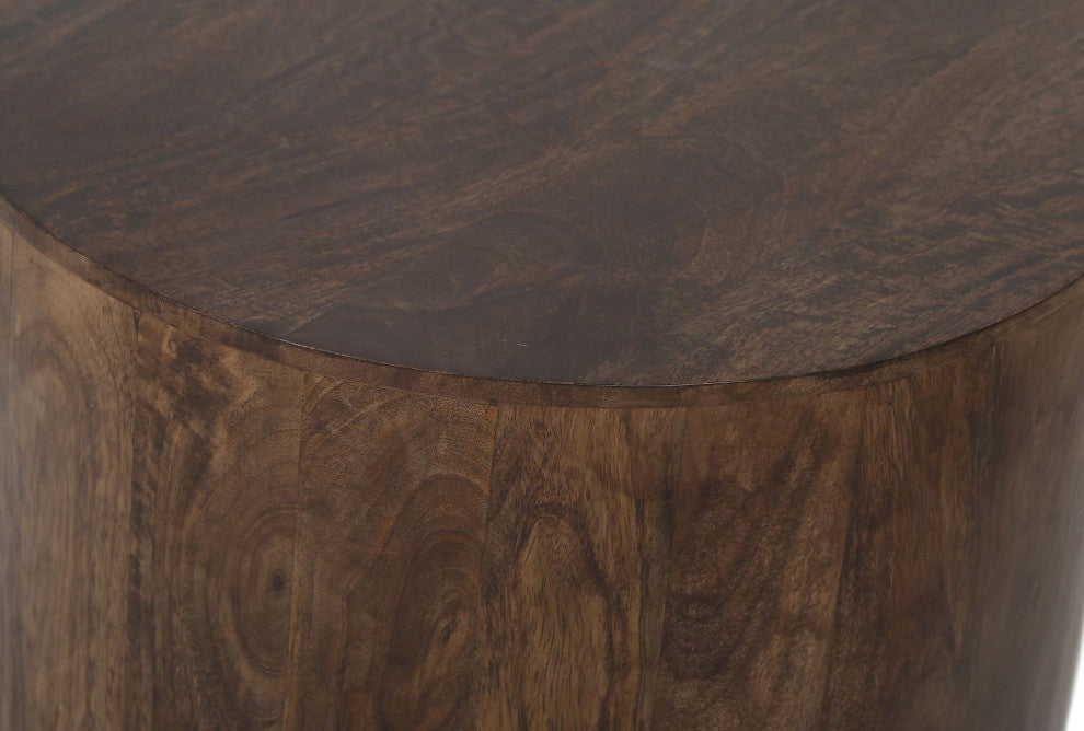 Form Coffee Table, Dark Brown