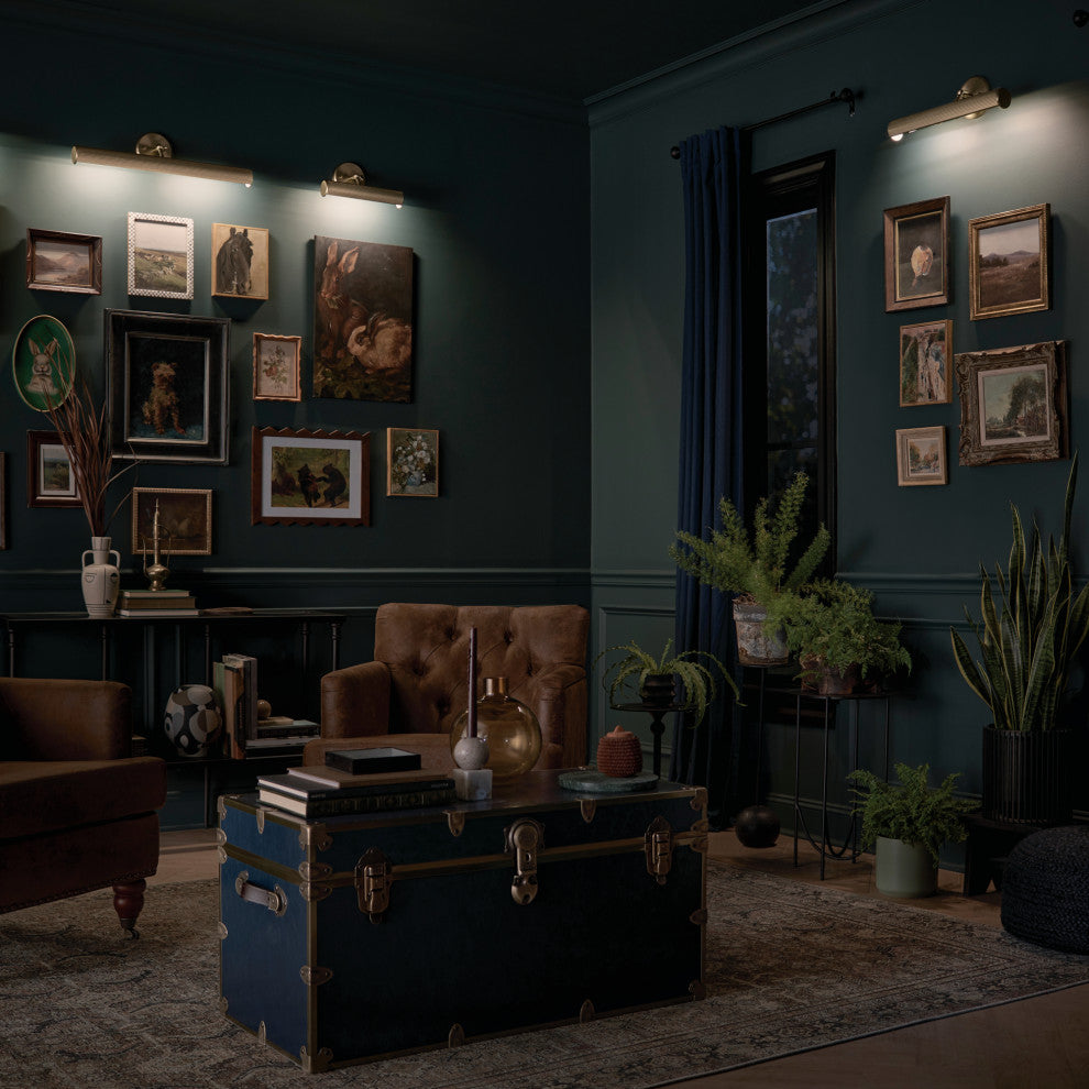 Midi 24" Picture Light, Champagne Bronze