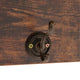 Danya B. Entryway Floating Utility Wall Shelf with Hooks "“ Wall Mounted, Pine