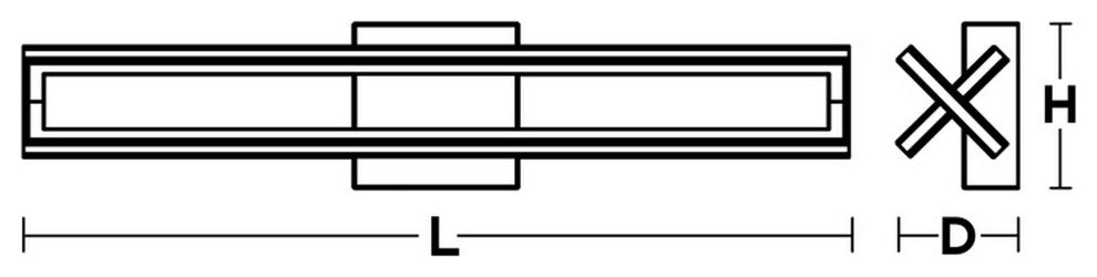 Cass Vanity LED 24W 2400Lm 120V