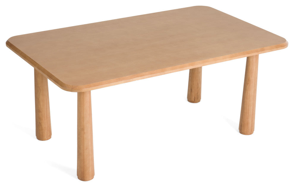 Modrest Rhea Modern 71" Natual Acacia Rectangular Dining Table